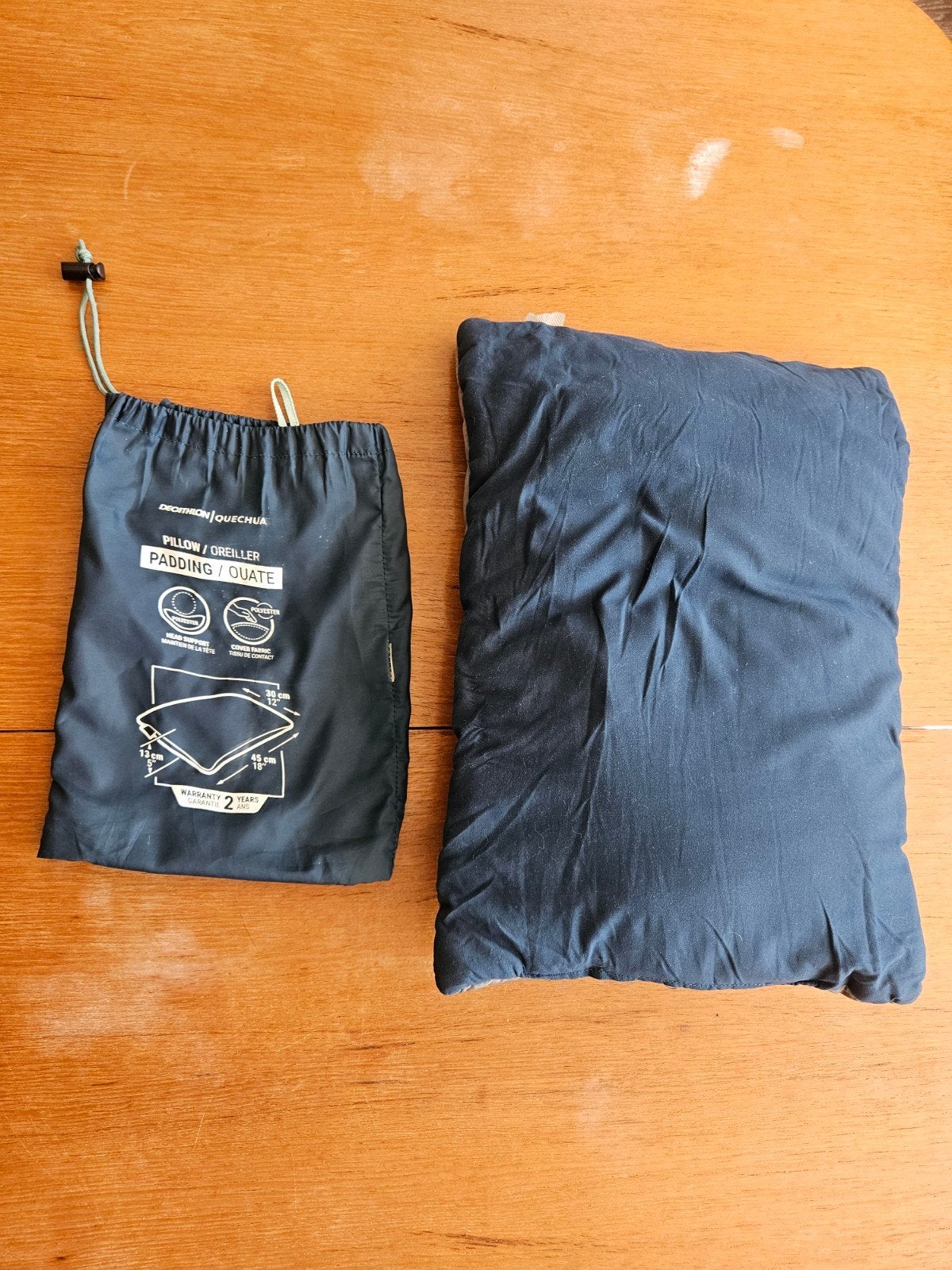 Decathlon quechua kampeer kussen, Ophalen of Verzenden, Gebruikt