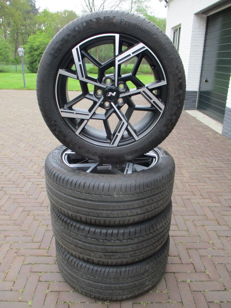 NIEUW Orig. Hyundai Tucson 19 inch velgen tpms N Line 2026, 19 inch, Banden en Velgen, Nieuw, Ophalen of Verzenden