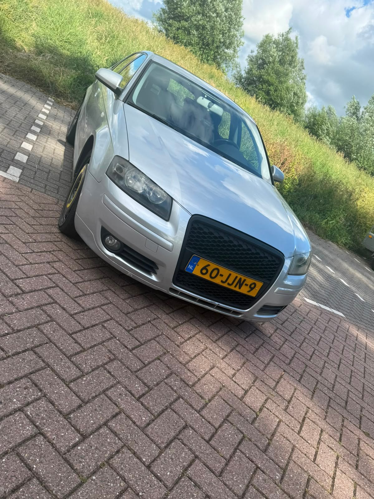 Audi A3 2.0 Sportback 110KW 2005 Grijs, Voorwielaandrijving, 4 cilinders, 14 km/l, Particulier