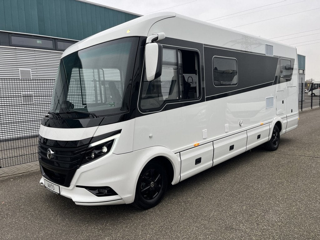 Niesmann+Bischoff Arto 78E NU RIJDEN! Mercedes Aut Wit Lucht, Caravans en Kamperen, Campers, Niesmann+Bischoff, 7 tot 8 meter