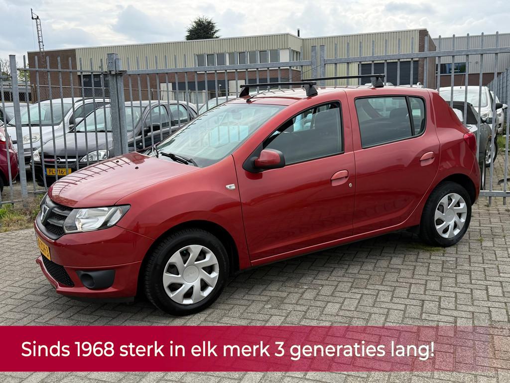 Dacia Sandero 0.9 TCe Lauréate 90PK! NL AUTO NAP! Airco l N, Auto's, Dacia, Voorwielaandrijving, Stof, Gebruikt, 937 kg