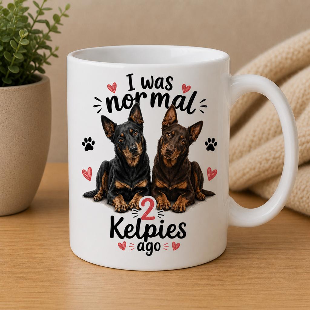 I was normal 2 Kelpies ago - Kelpie mok, Dieren en Toebehoren, Verzenden, Nieuw