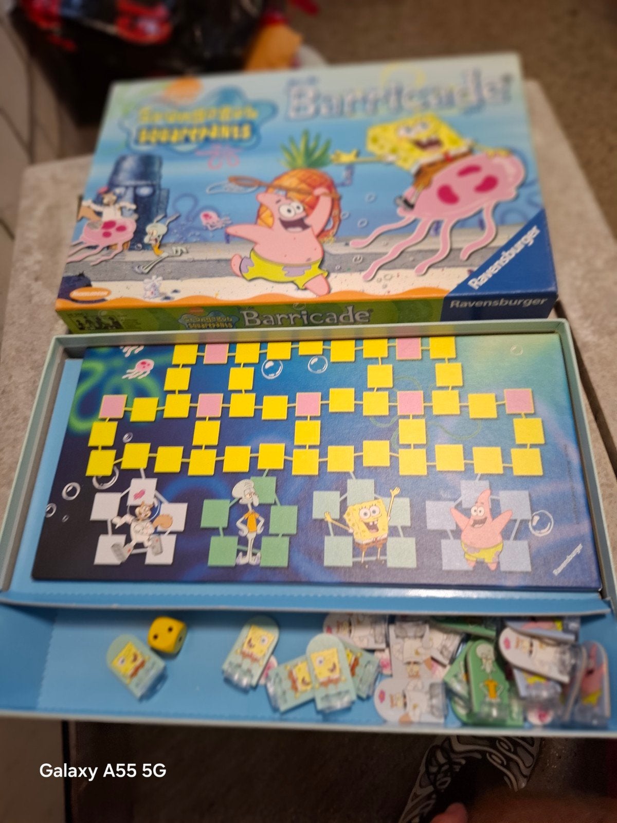 SpongeBob SquarePants Barricade Bordspel Ravensburger, Hobby en Vrije tijd, Gezelschapsspellen | Bordspellen, Info@ravensburger.de