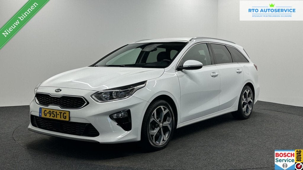 Kia Ceed Sportswagon 1.0 T-GDi DynamicLine CAMERA TREKHAAK N, Voorwielaandrijving, Gebruikt, Met garantie (alle), Leder en Stof