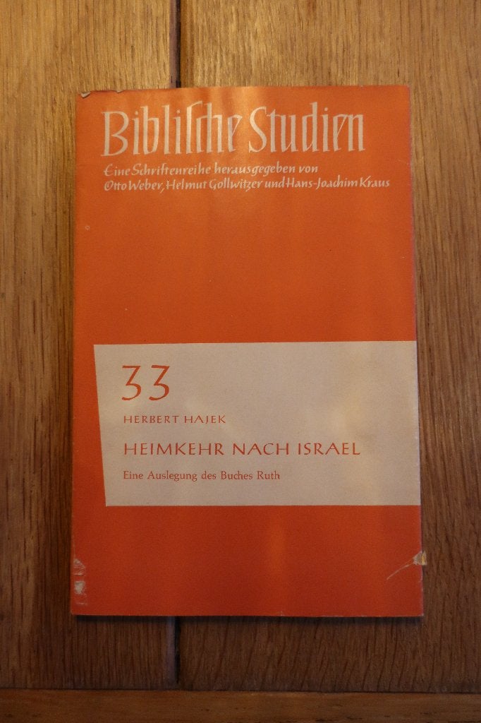 Heimkehr nach Israel - Biblische Studien 33, Ophalen of Verzenden, Christendom | Katholiek