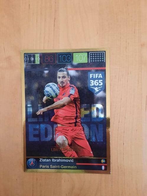 ZLATAN IBRAHIMOVIC - PANINI - ANSICHTKAARTFORMAAT KAART, Verzamelen, Ophalen of Verzenden, Zo goed als nieuw, Buitenlandse clubs