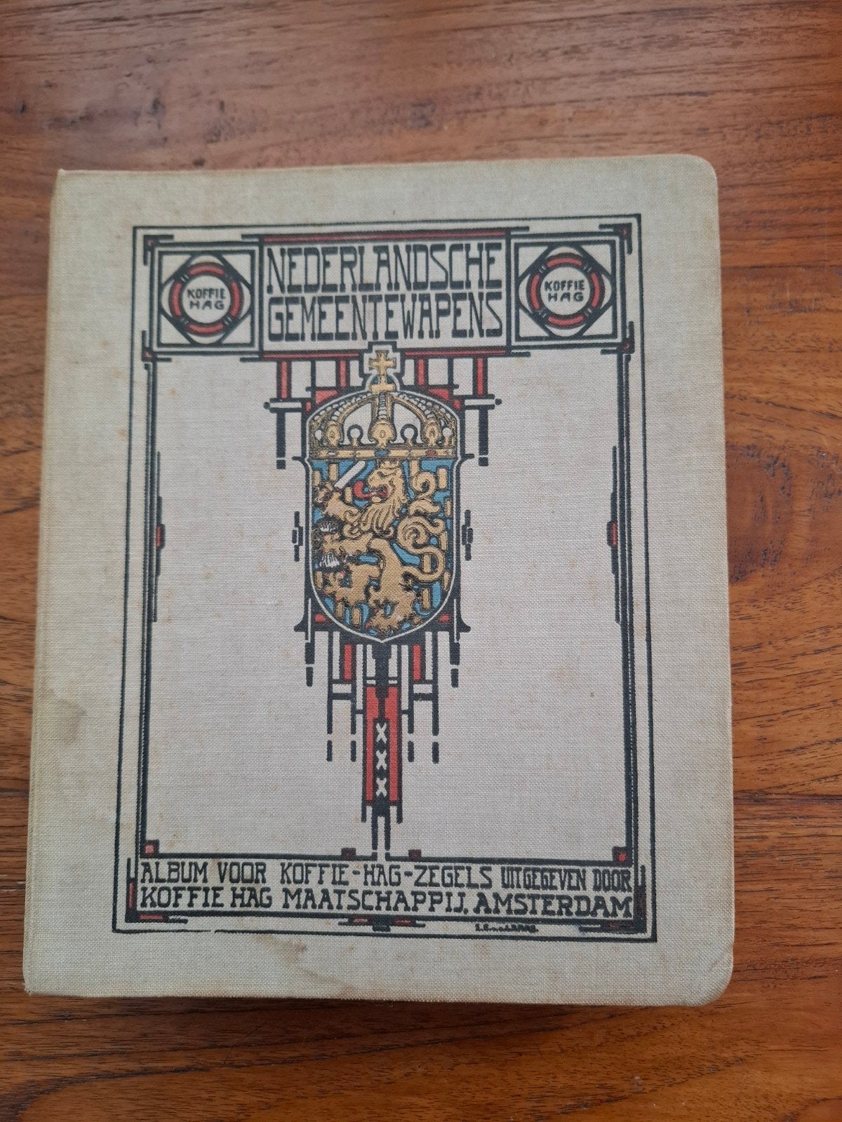 Koffie Hag Album: Nederlandse Gemeentewapens (oud), Ophalen of Verzenden, Gebruikt