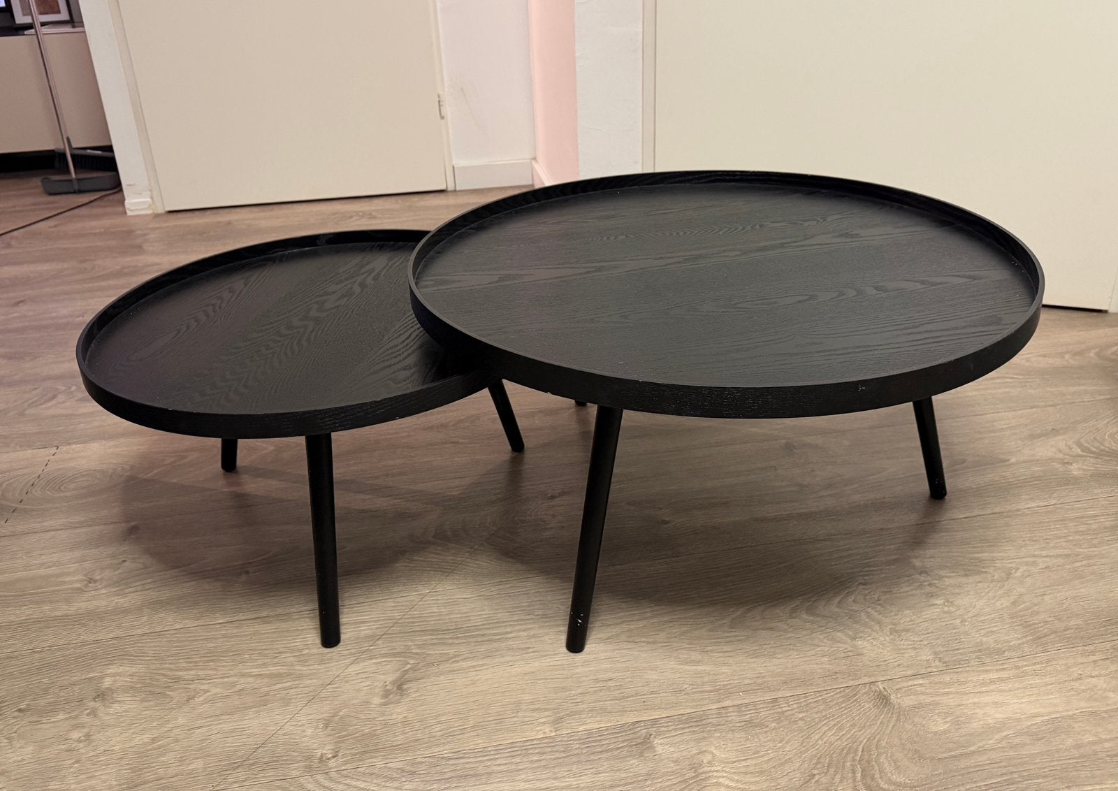 2 salontafels, Ophalen of Verzenden, Zo goed als nieuw, Vierkant, 50 tot 100 cm
