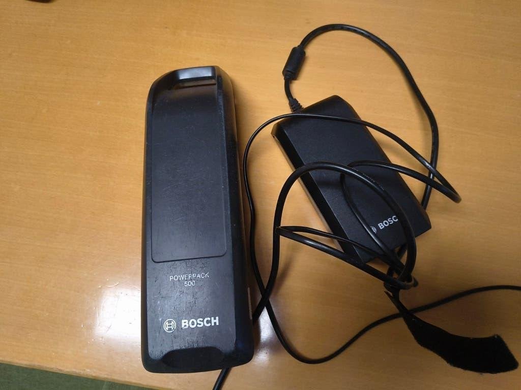 Bosch PowerPack 500 E-bike Accu met Oplader, Ophalen of Verzenden, Gebruikt