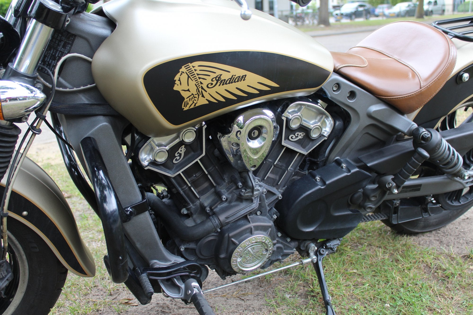 Indian Scout Bobber style, Chopper, Bedrijf, 1133 cc, Meer dan 35 kW