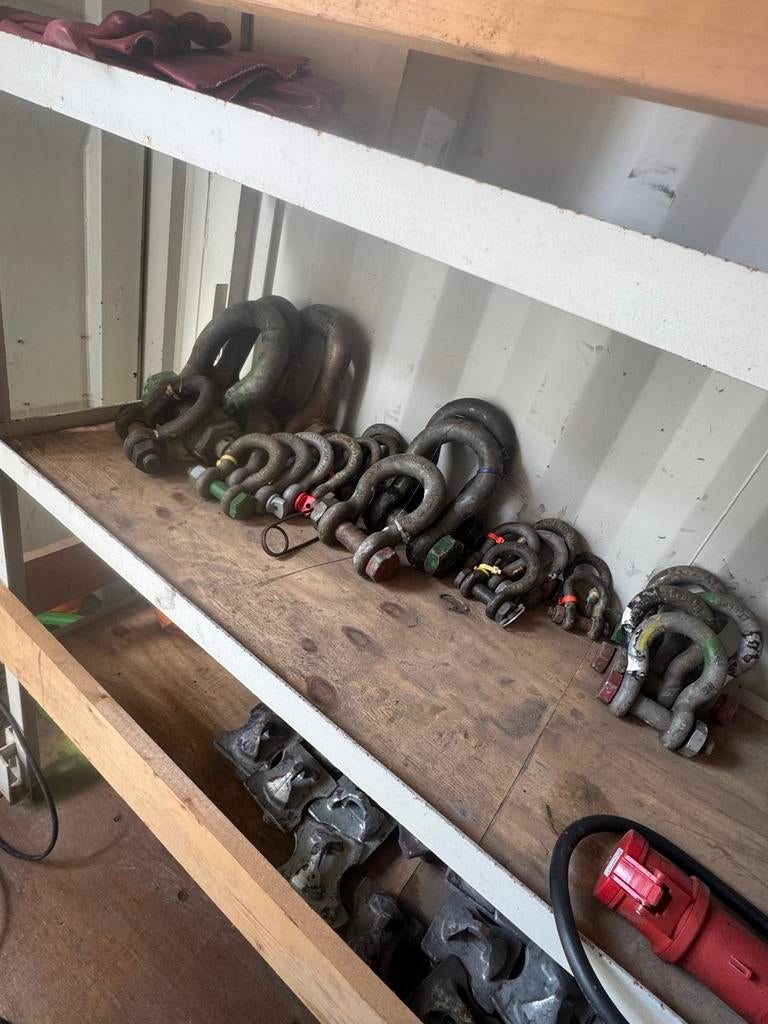Diverse harpsluitingen - Totaal 25 stuks, Ophalen, Gebruikt, 100 tot 250 mm, Overige typen