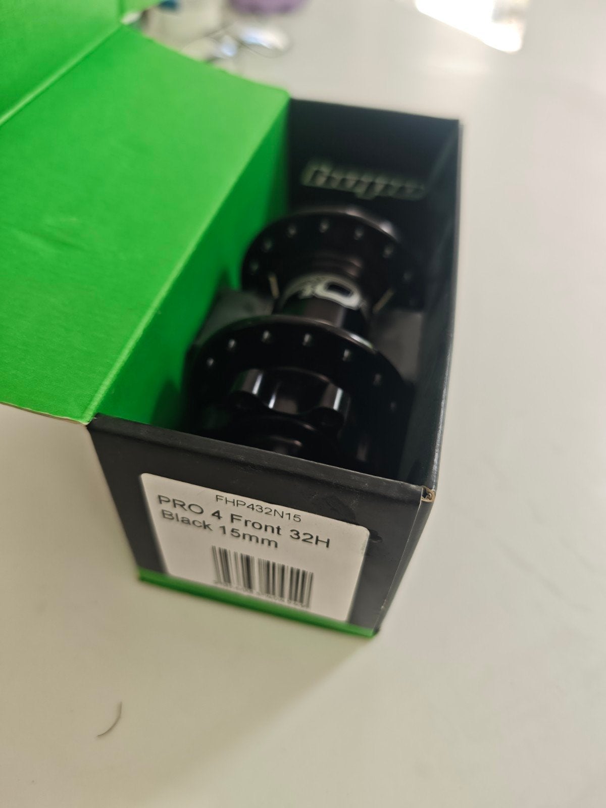 Hope Pro 4 Voornaaf Zwart 32 Gaats 100x15mm Nieuw, Overige typen, Nieuw, Ophalen of Verzenden, Hope