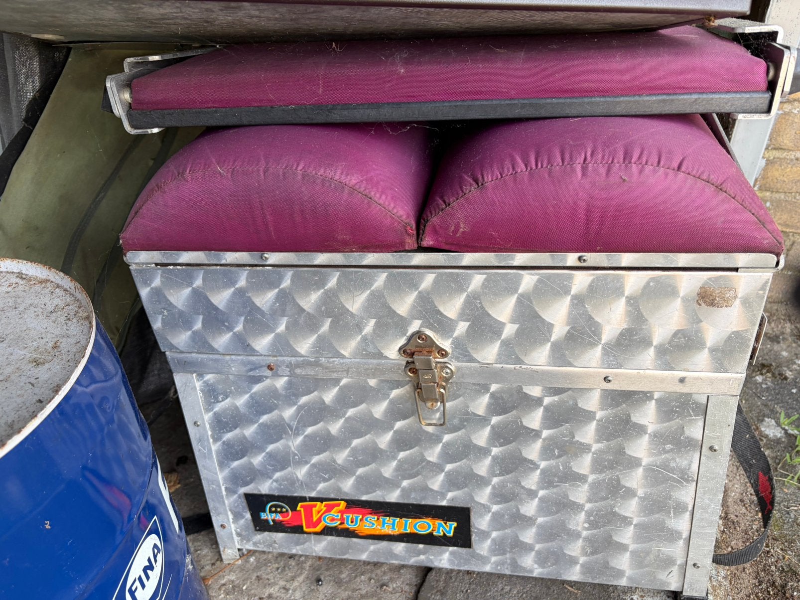 Viskoffer met rugsteun, Ophalen, Gebruikt, Koffer of Tas