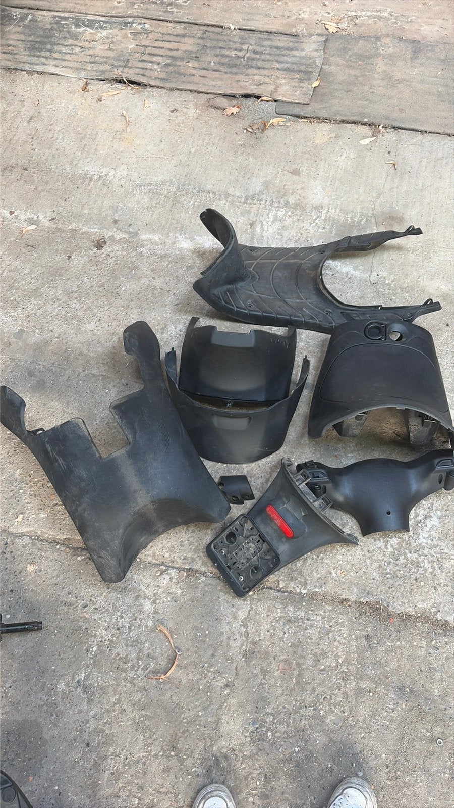 Piaggio zip binnenkappen set, Ophalen of Verzenden