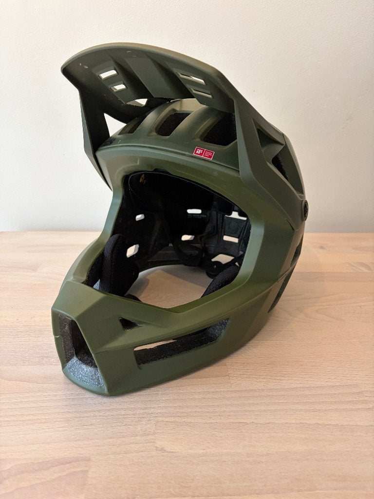 ixs trigger ff mips fullface mountainbike helm, Overige merken, Ophalen of Verzenden, Zo goed als nieuw, L
