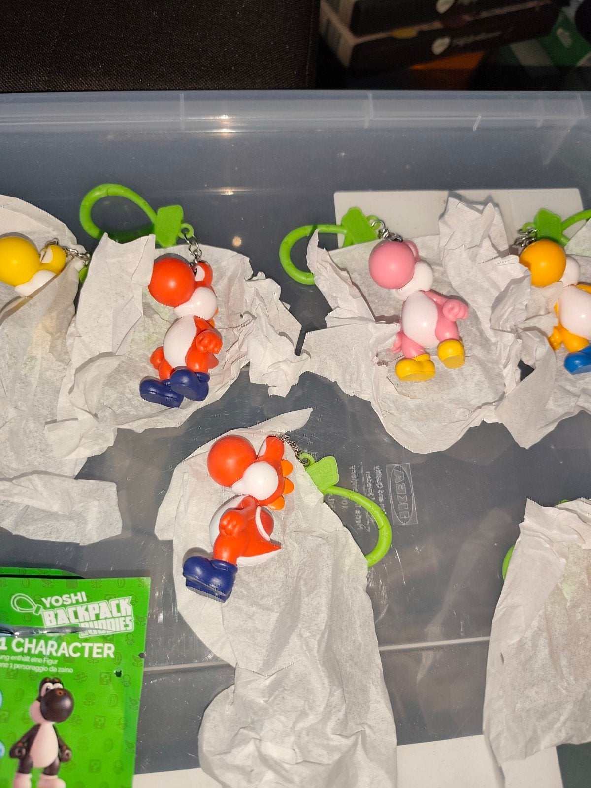 Super Mario Yoshi sleutelhanger, Ophalen of Verzenden, Nieuw, Knuffel of Figuurtje