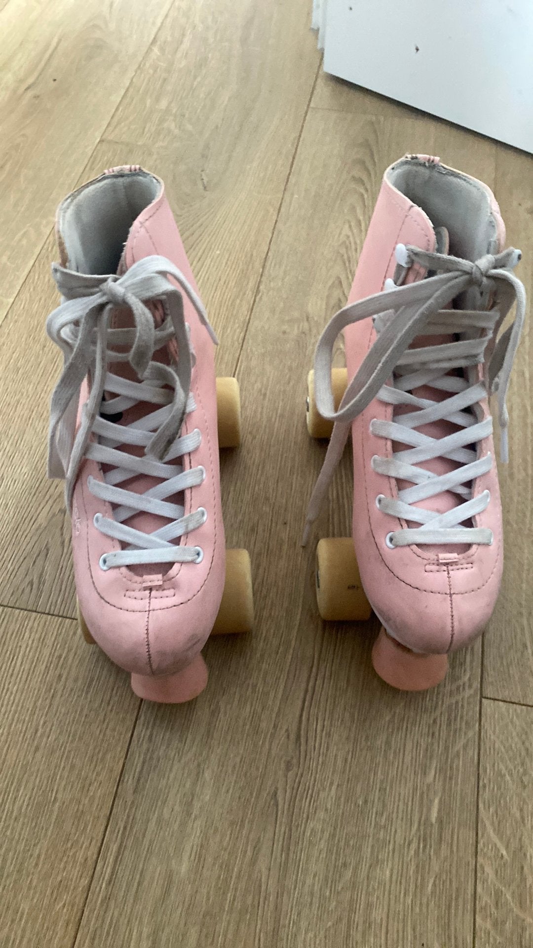 Licht roze rolschaatsen maat 36, Ophalen, Gebruikt, Kinderen