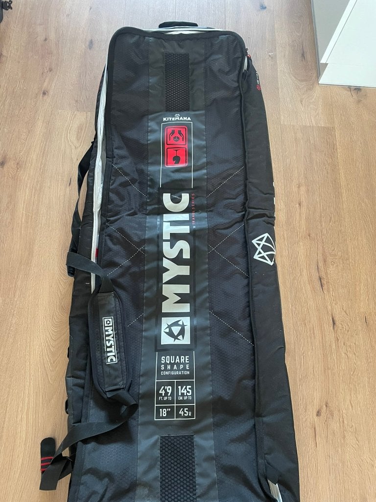 Boardbag /Kitetas Mystic in aanbieding, Overige typen, Geen board, Ophalen of Verzenden, Zo goed als nieuw