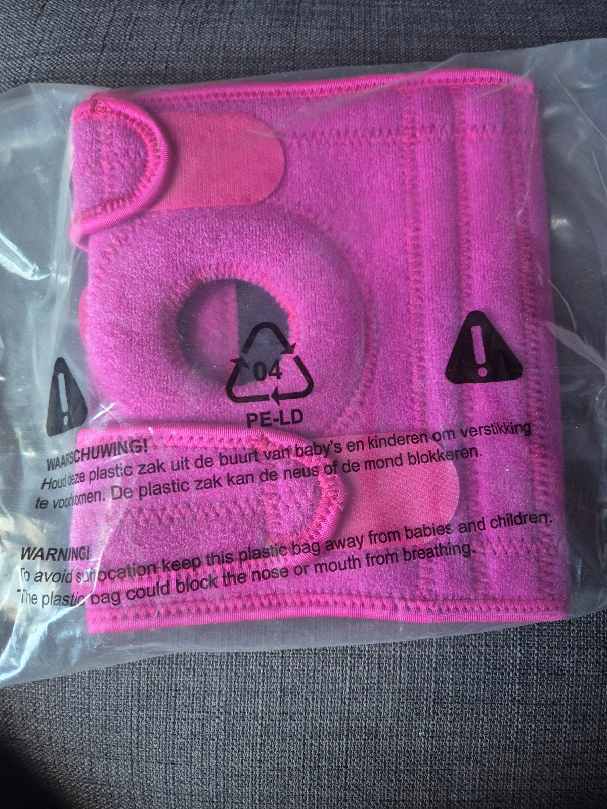 Nieuwe roze knie brace, Ophalen, Nieuw