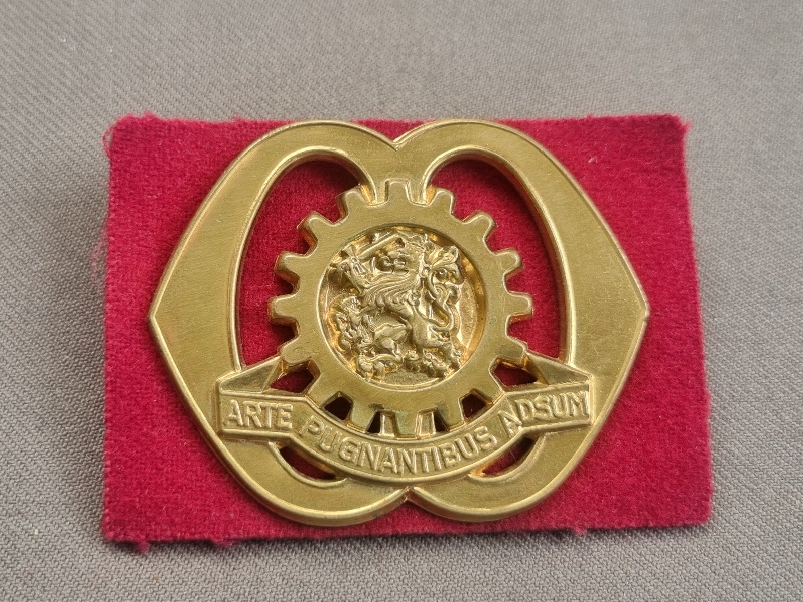 baretembleem Technische staf (oogjes), Ophalen of Verzenden, Landmacht, Nederland, Embleem of Badge