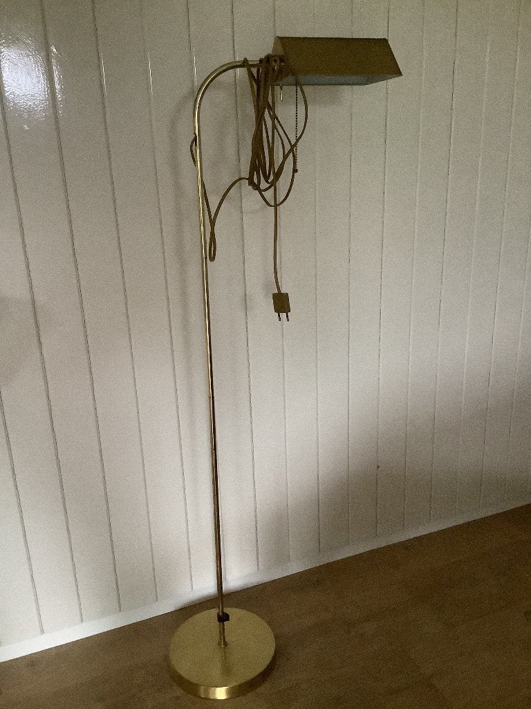 Staande schemerlamp., Huis en Inrichting, Ophalen, Gebruikt, Metaal, 100 tot 150 cm