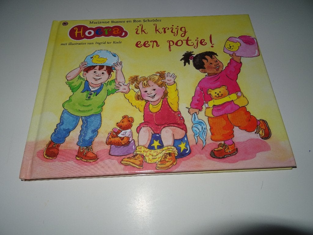 Hoera, ik krijg een potje - Marianne Busser (Nieuw), Ophalen, Nieuw, 3 tot 4 jaar