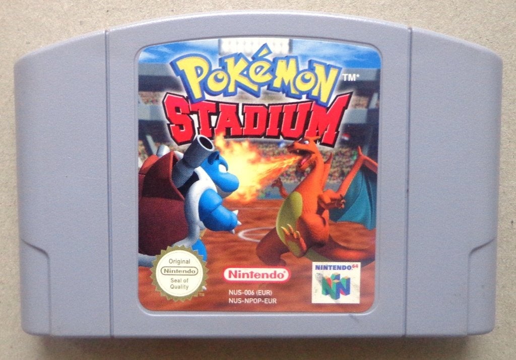 Pokemon Stadium voor de Nintendo 64, Avontuur en Actie, Gebruikt, 1 speler, Ophalen of Verzenden