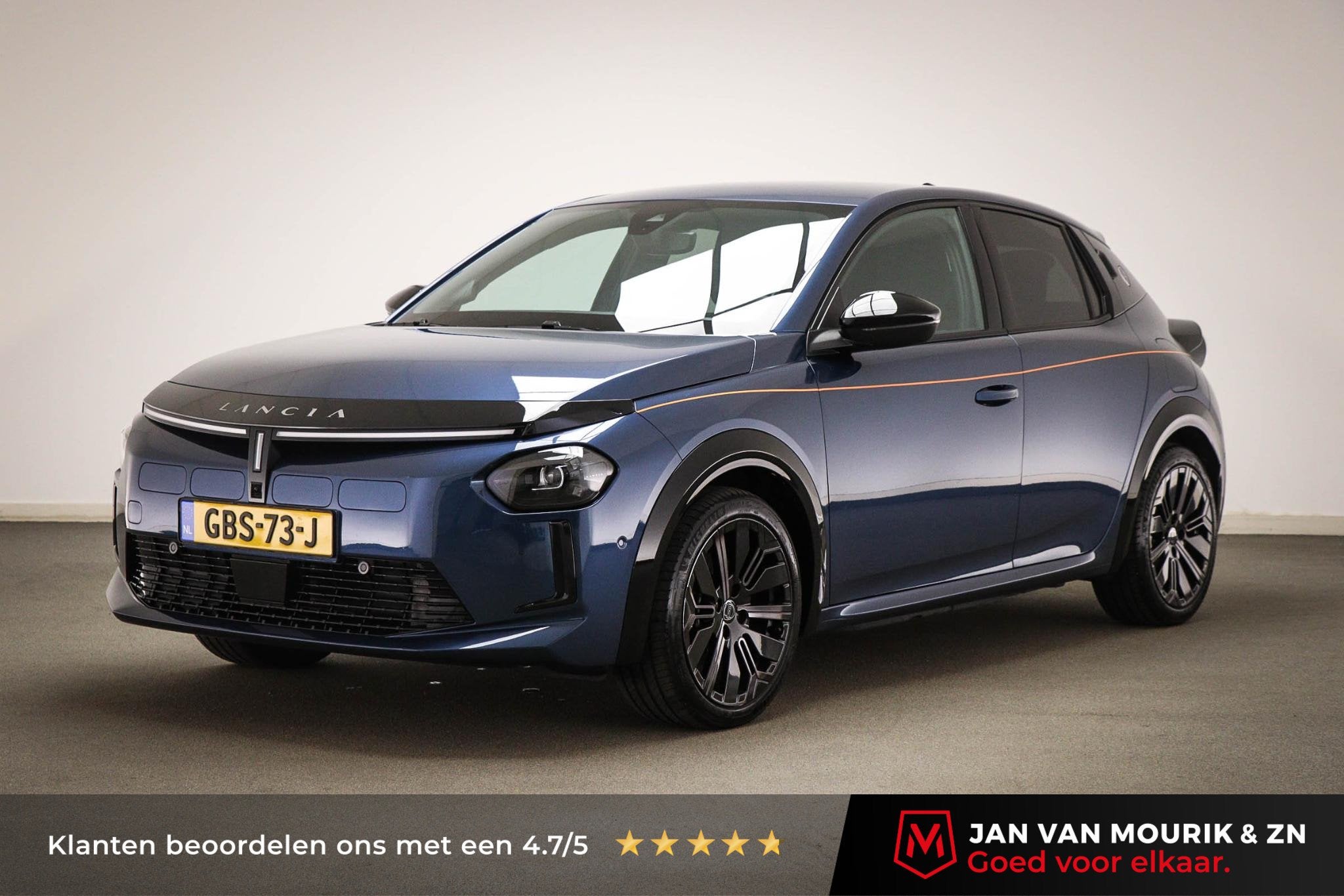 Lancia Ypsilon Edizione Cassina Limitata 51 kWh | NAVIGATIE, Auto's, Dealer onderhouden, Huisgarantie, 156 pk, Met garantie (alle)