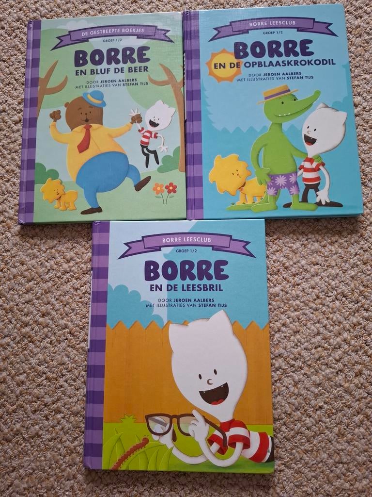 3 Borre leesclub boekjes - Goede staat, Ophalen of Verzenden, Gelezen, Jeroen Aalbers, Fictie algemeen
