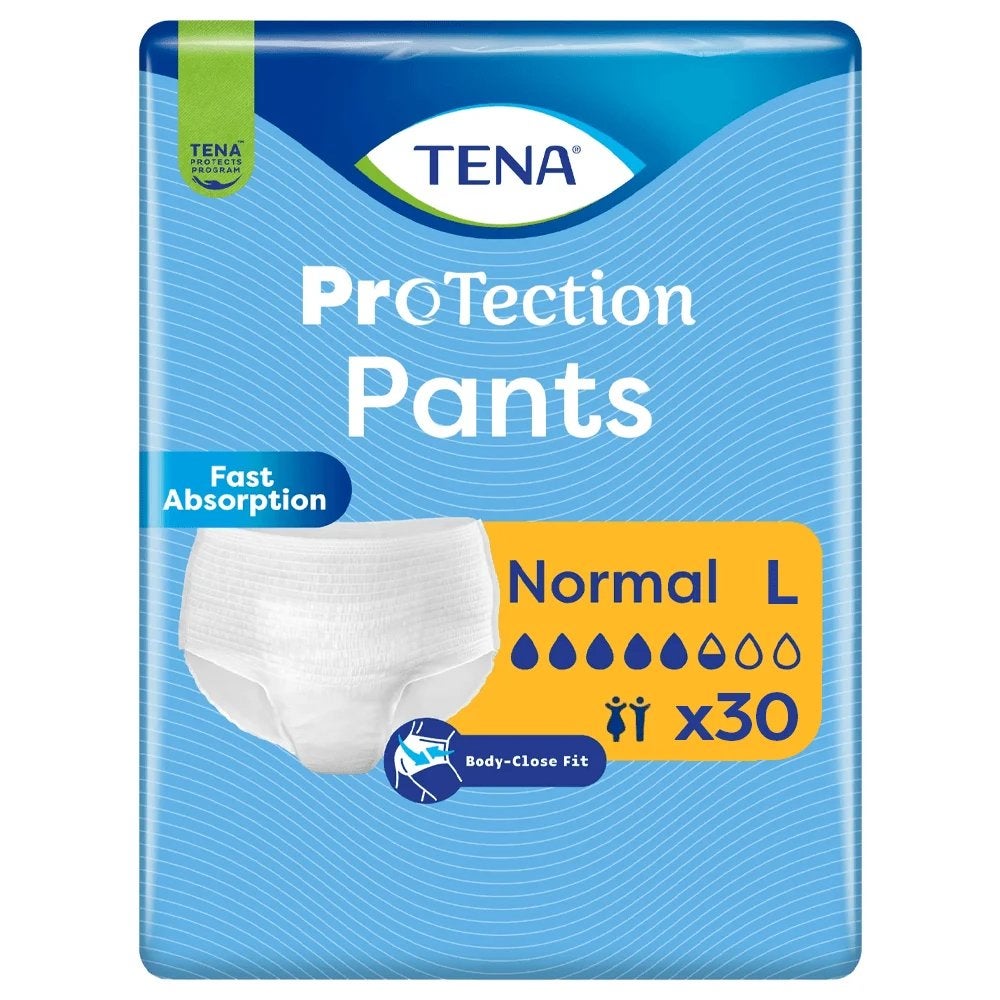 TENA ProTection Pants Normal maat L - 30 stuks, Diversen, Ophalen of Verzenden, Nieuw