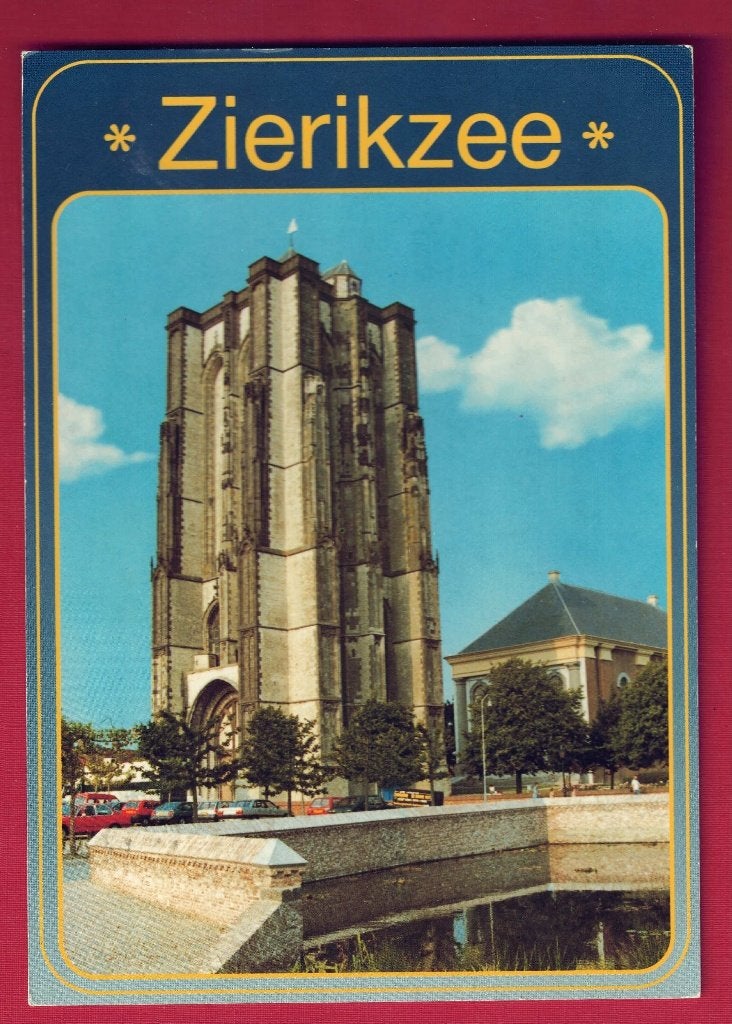 Zierikzee - St. Lievens Monstertoren - 1989 (pst Roosendaal), Ophalen of Verzenden, 1980 tot heden, Gelopen, Zeeland