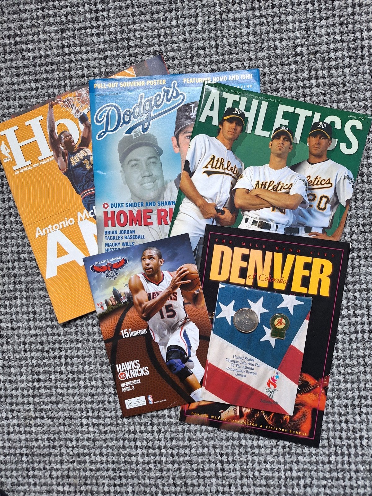 Enkele oude amerikaanse Basketball tijdschriften, Ophalen of Verzenden, Zo goed als nieuw, Overige typen