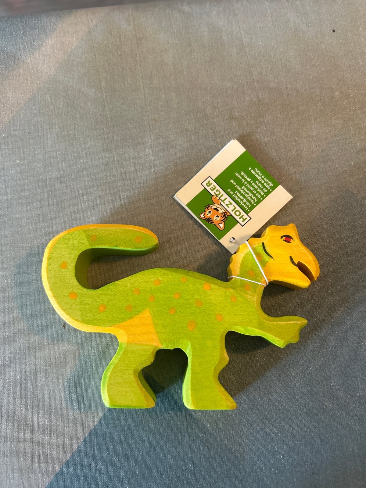 Holztiger Houten Dinosaurus Speelfiguur - Nieuw, Ophalen of Verzenden, Nieuw, Overige typen