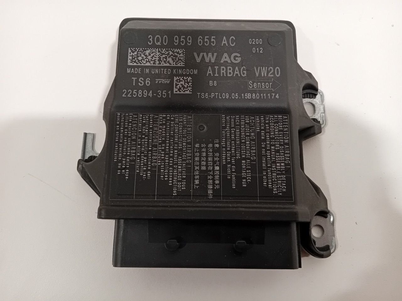 Airbag module Seat Leon, Onderdelen@venauto.nl, Van der Ven Autorecycling B.V., Gebruikt, Ettenseweg 76, 4706 PB Roosendaal, The Netherlands