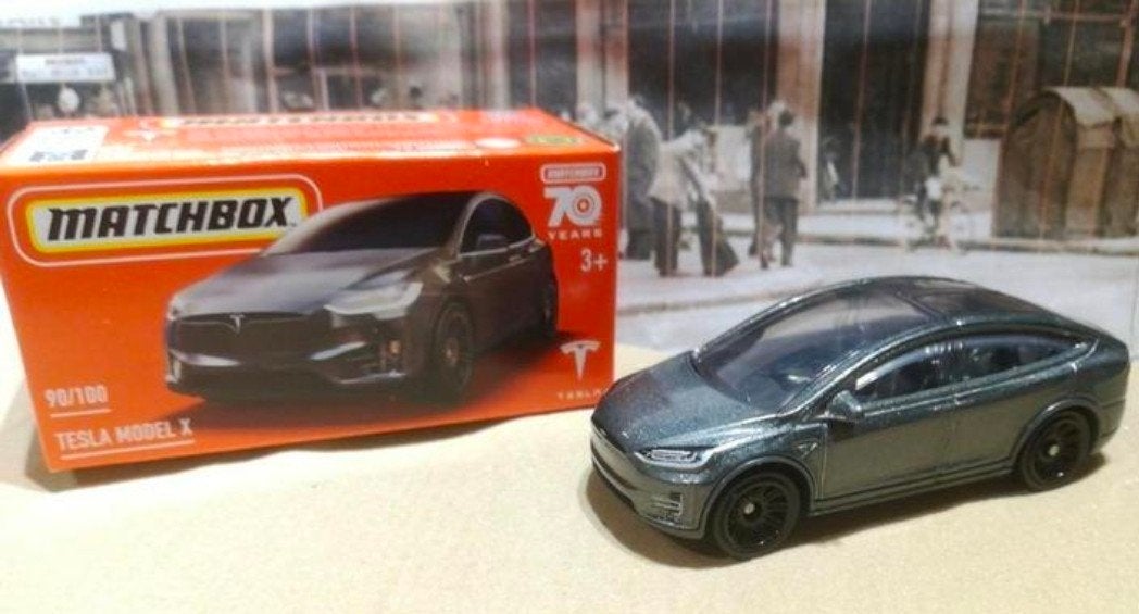 Tesla model X Matchbox 90/100, Hobby en Vrije tijd, Modelauto's | Overige schalen, Ophalen of Verzenden, Nieuw, Auto