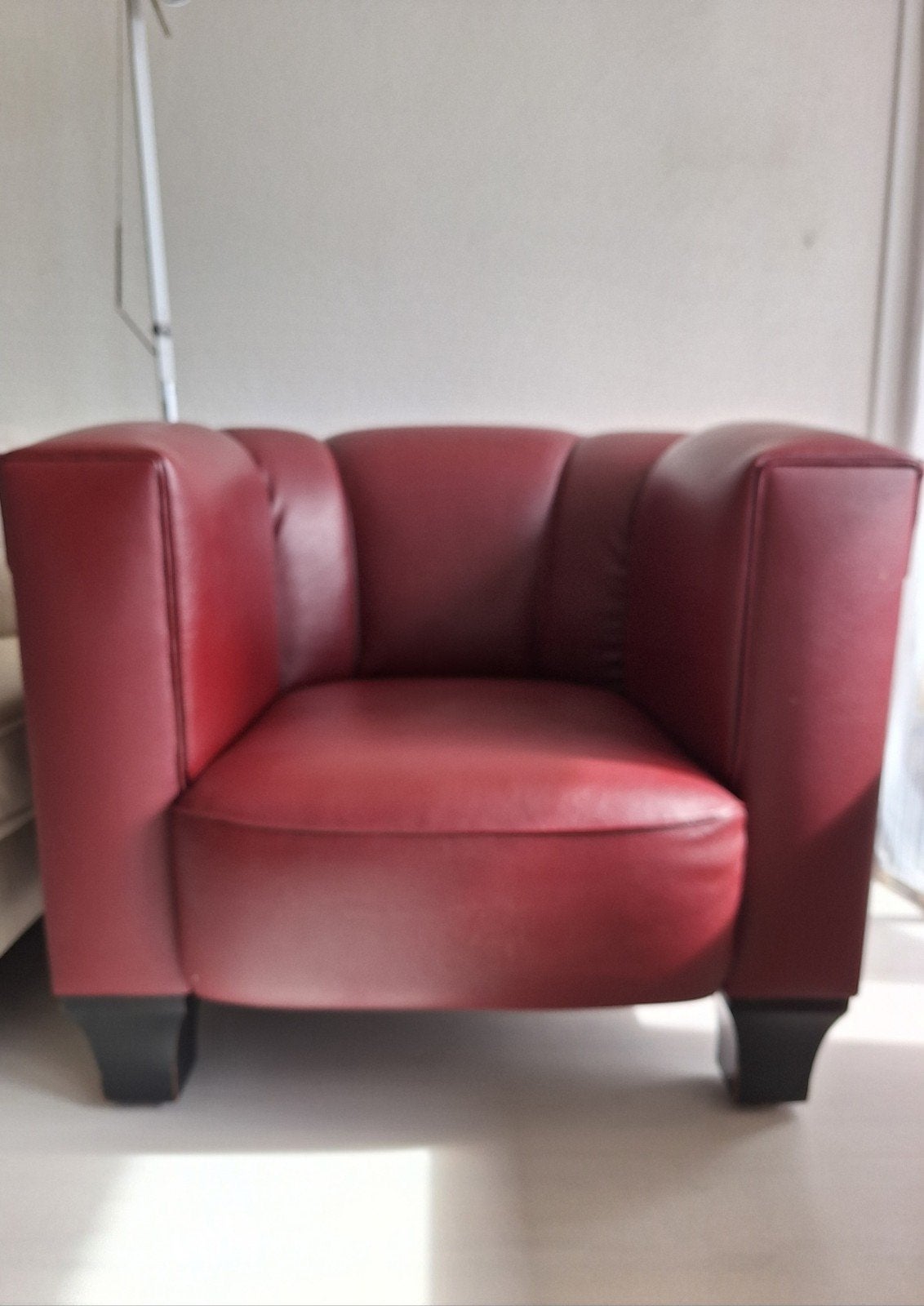 Fauteuil-Palais Stoclet Sessel-rood, Ophalen