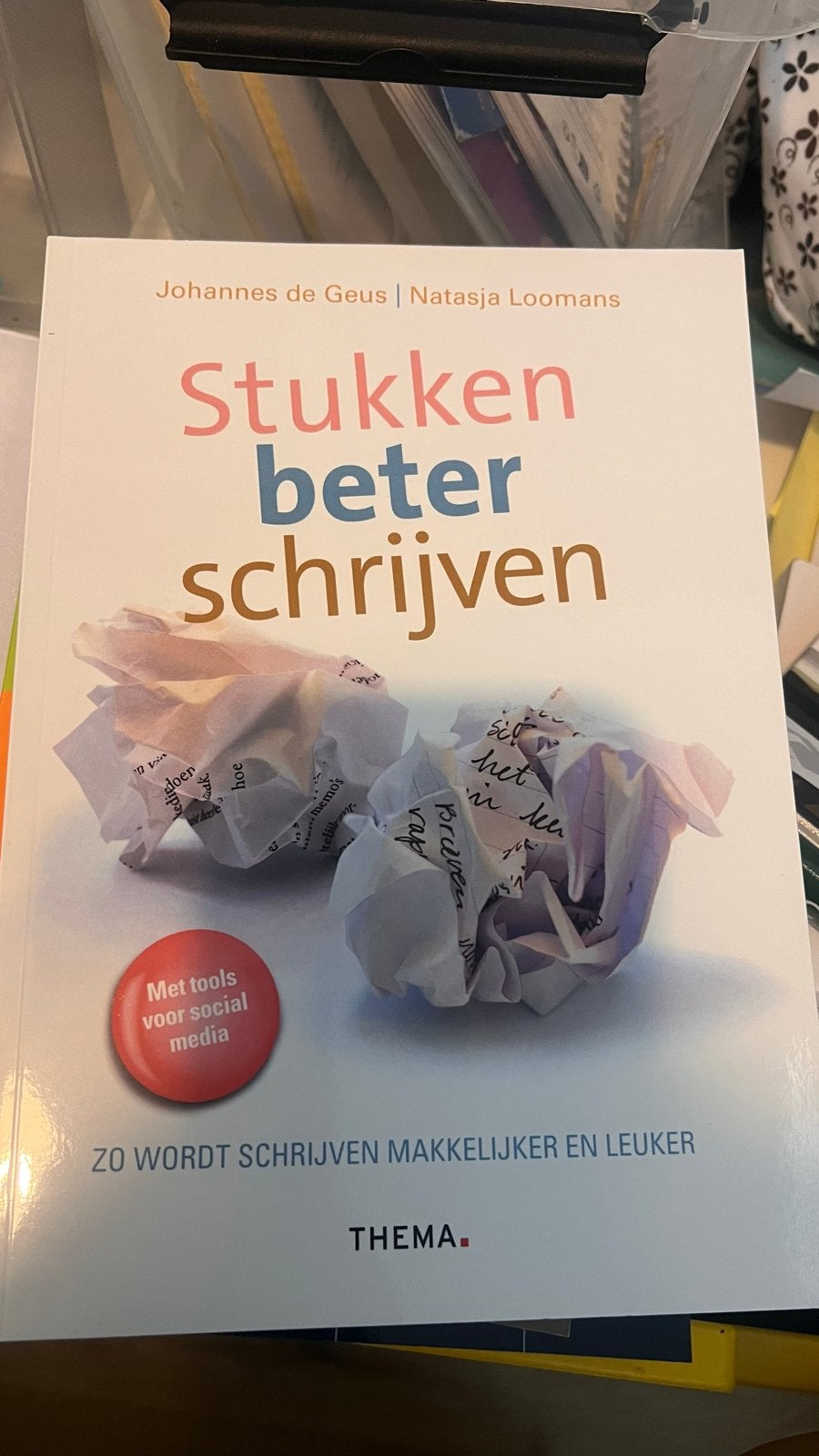 Stukken beter schrijven - Johannes de Geus | Natasja Loomans, Ophalen of Verzenden, Zo goed als nieuw, Nederland