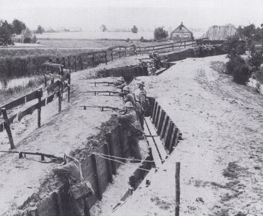 WO2 Documentatie  – Nederlandse Soldaten Grebbelinie, Ophalen of Verzenden, Nederland, Foto of Poster