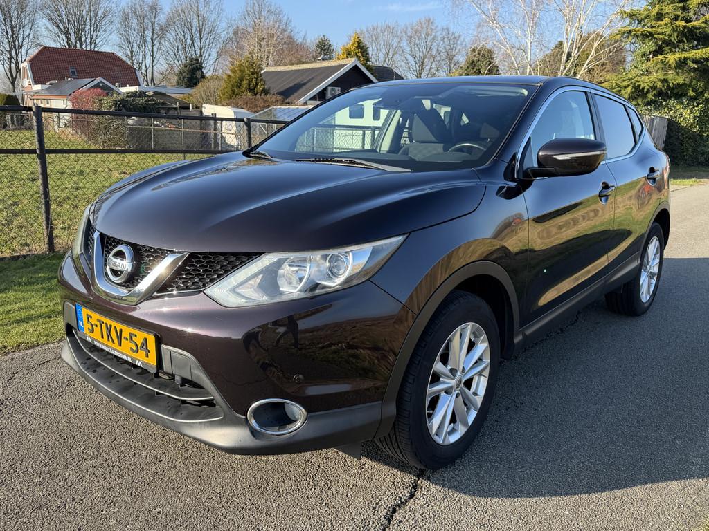 Nissan QASHQAI 1.2 Connect Edition NAVI/PDC/CRUISE/ NL-AUTO!, Auto's, Nissan, Voorwielaandrijving, Euro 5, Stof, Gebruikt