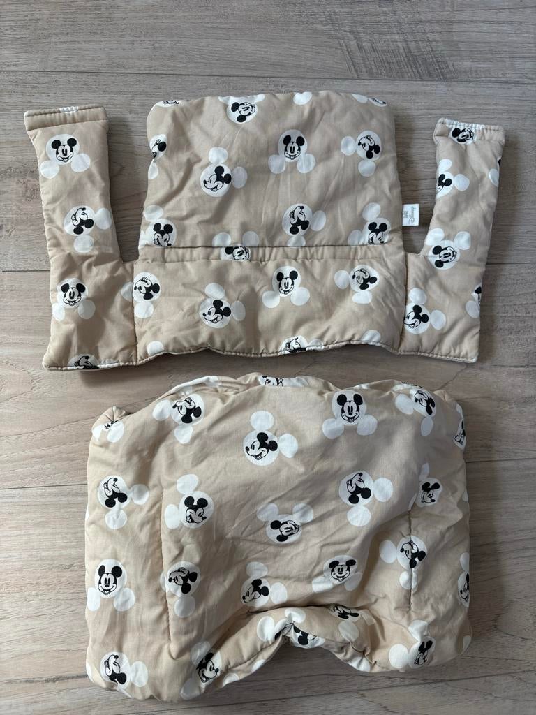 Mickey Mouse kussentjes voor Stokke Tripp Trapp babyset, Kinderen en Baby's, Kinderstoelen, Zo goed als nieuw, Overige typen, Stoelverkleiner