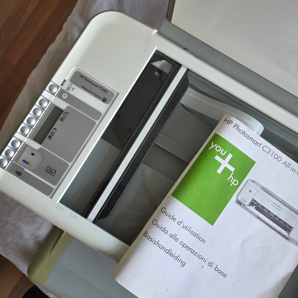 HP Photosmart C3180 printer, Computers en Software, Printers, Kleur printen, Gebruikt, Inkjetprinter, All-in-one