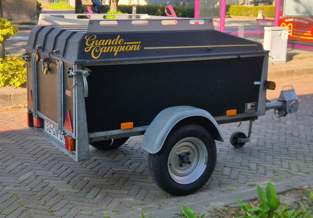 Bagagewagen Saris Grande Campioni hoge versie, Ophalen