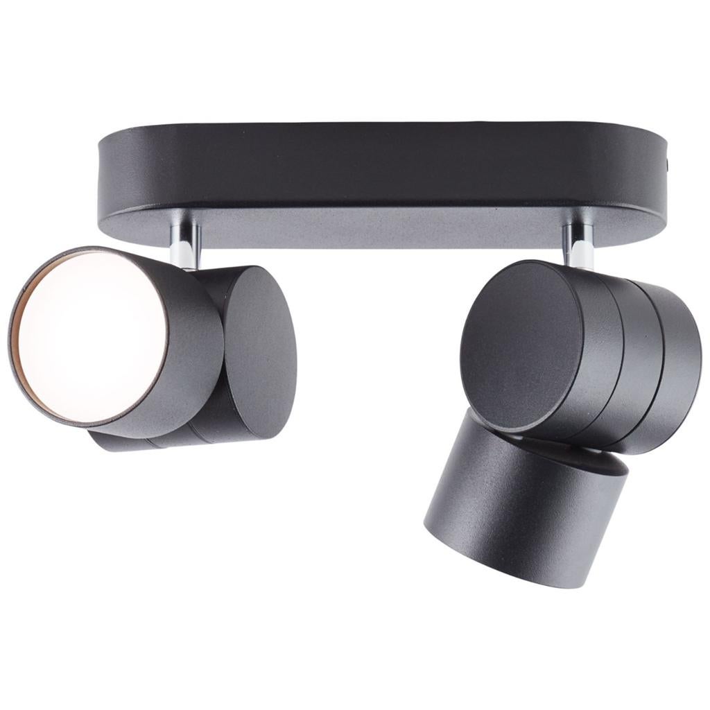 AEG 191207 LED Plafondspot - Zwart, Verstelbaar, Ophalen of Verzenden, Metaal of Aluminium, Led