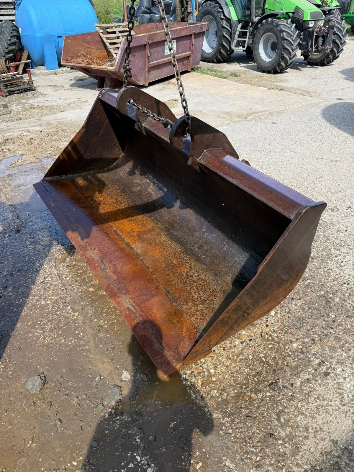 Dichte kraanbak cw30, Ophalen, Akkerbouw, Grondbewerking