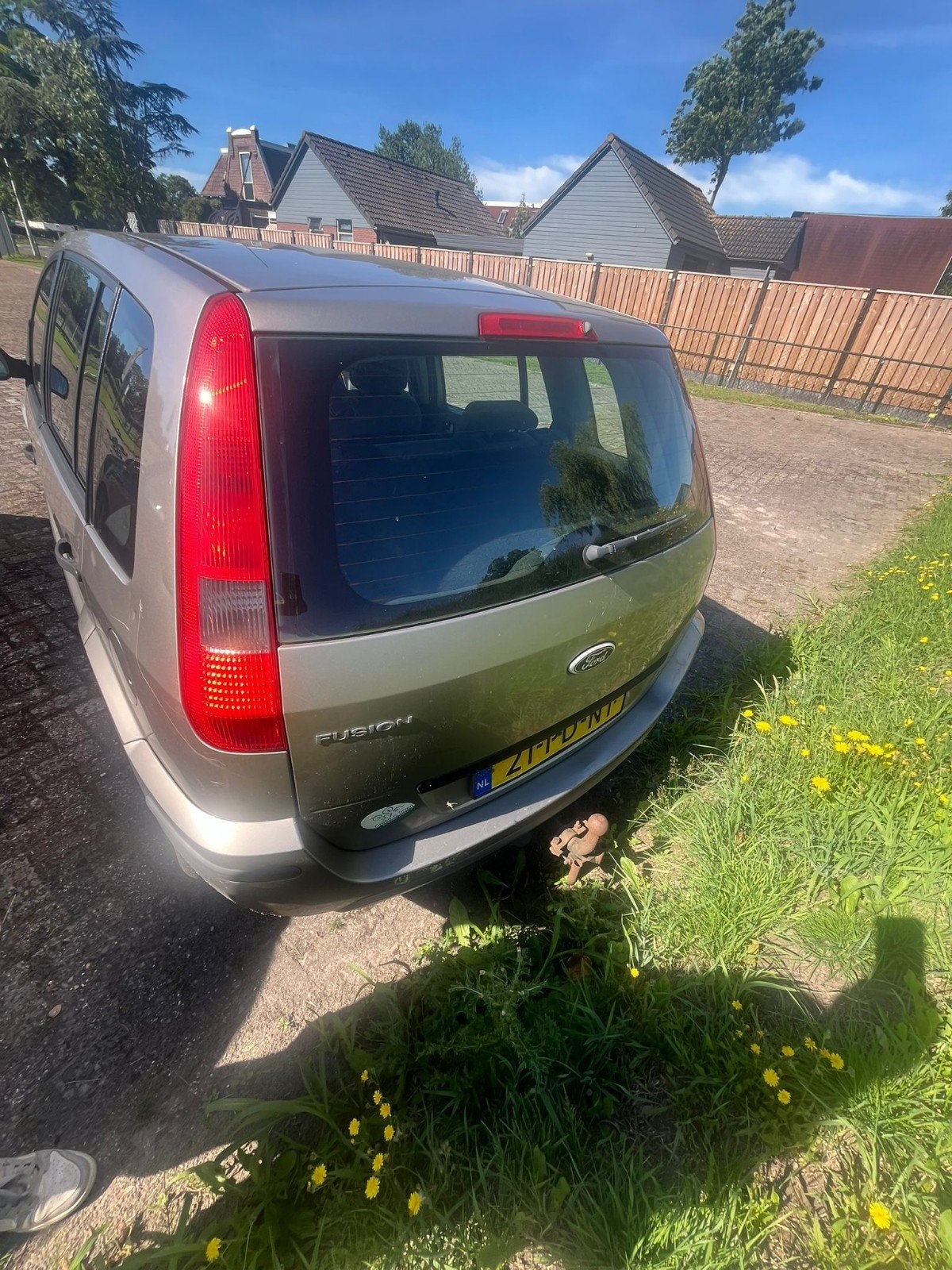 Ford Fusion 1.6 16V 2004 Grijs, Ophalen, Nieuw, Ford