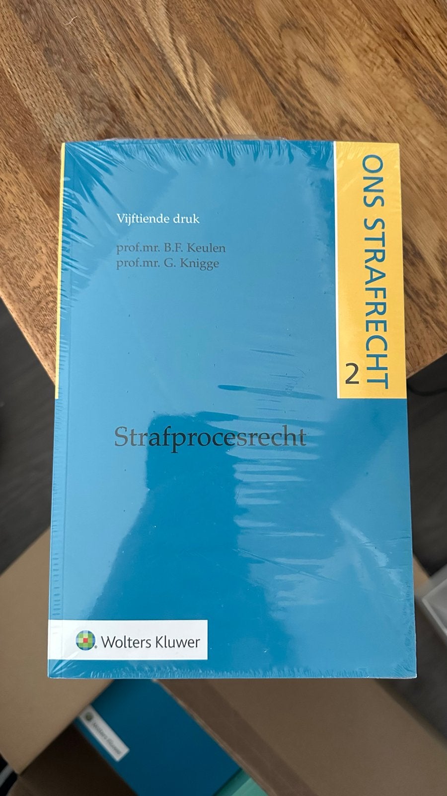 Ons Strafrecht 2: Strafprocesrecht (Nieuw in folie), Ophalen of Verzenden, Gamma, Nieuw, WO