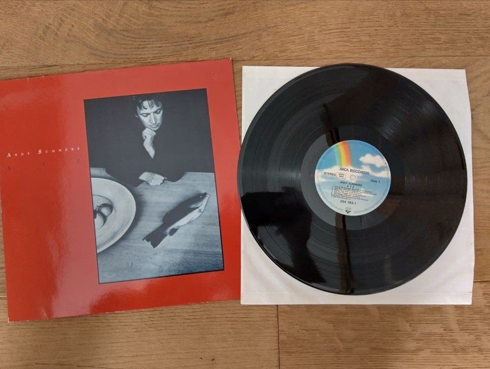 Andy Summers - XYZ LP (MCA Records), 1980 - 1989, Ophalen of Verzenden, Zo goed als nieuw, 12 inch