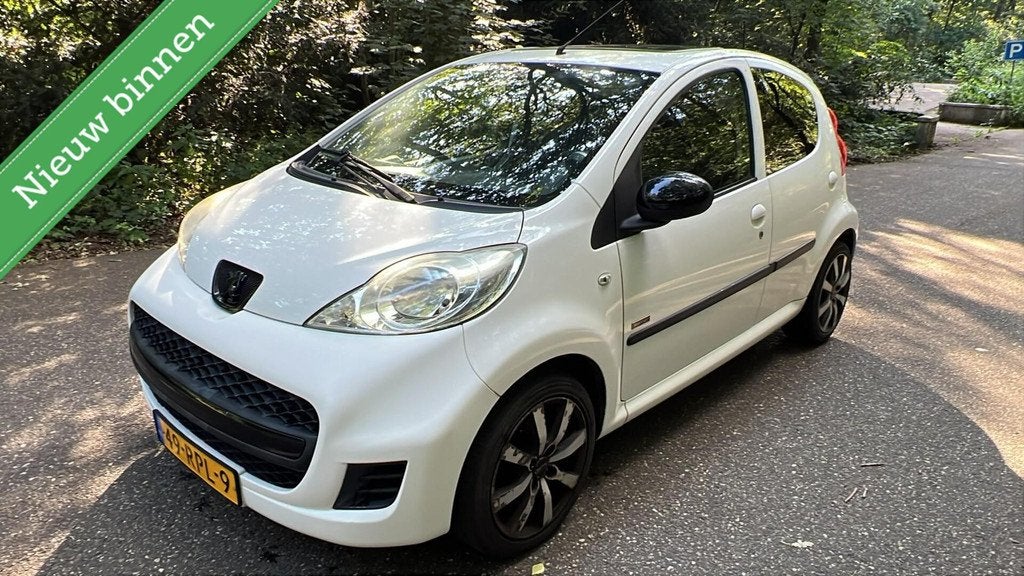 Peugeot 107 1.0-12V Sportium Airco, Auto's, Peugeot, Bedrijf, Te koop, ABS, Airbags, Airconditioning, Alarm, Centrale vergrendeling