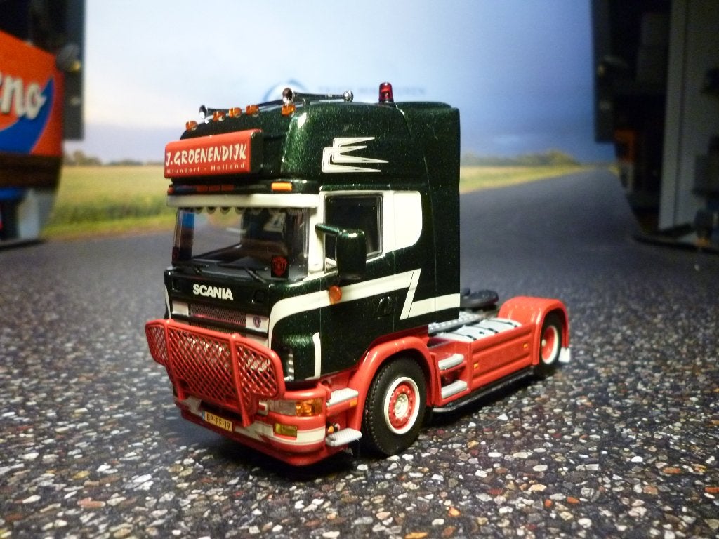 WSI Scania R4 J. Groenendijk met certificaat, Ophalen of Verzenden, Nieuw, Bus of Vrachtwagen, Wsi