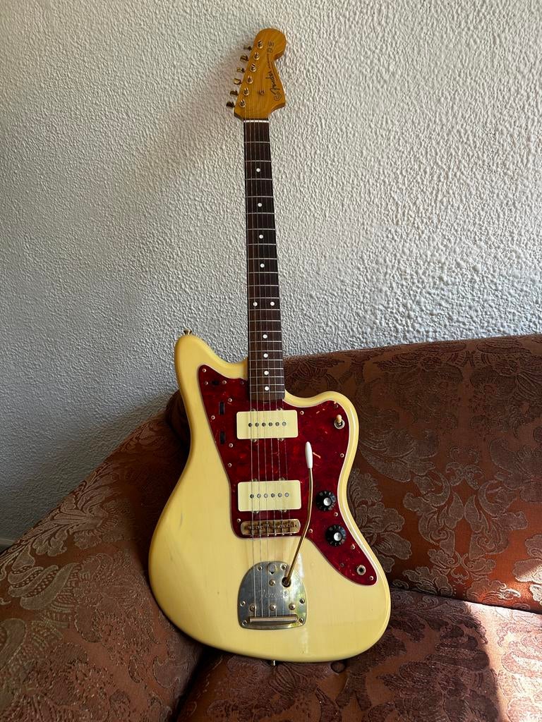 Fender Jazzmaster MIJ 1994 – Limited Edition Blonde/Gold, Ophalen, Gebruikt, Solid body, Fender